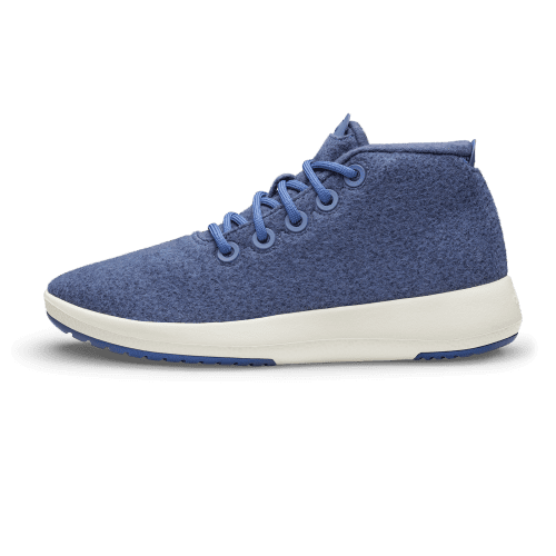 A10124M080 Wool Runner up Mizzle Side Global Mens Wool Hazy Indigo Natural White