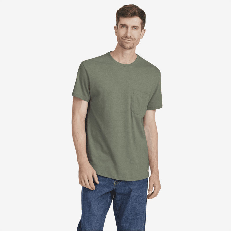 A10835 S24Q1 Anytime Tee Rugged Green C