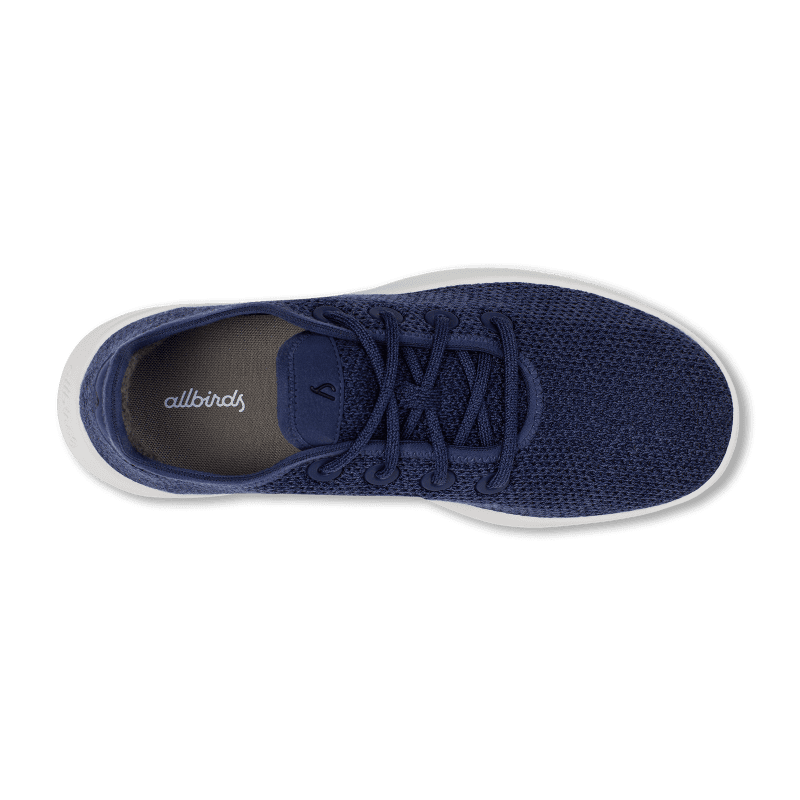 AB00FVM090 SHOE OVERHEAD GLOBAL MENS TREE RUNNER HAZY INDIGO BLIZZARD